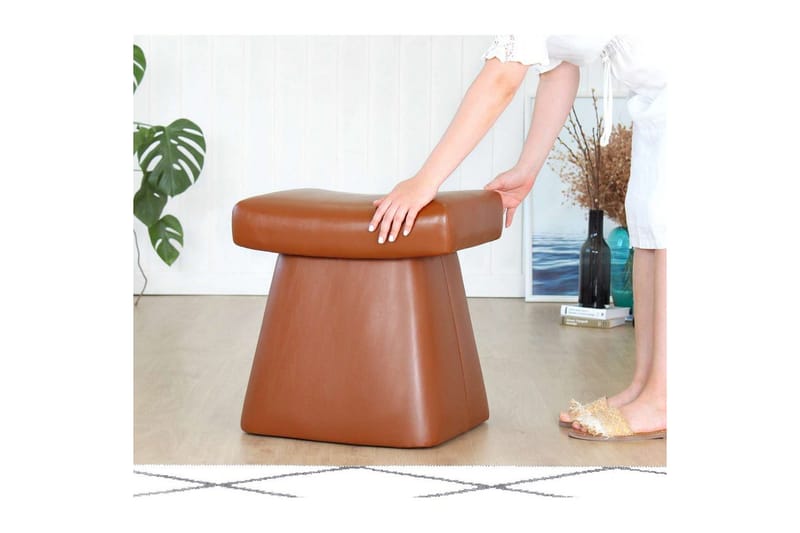 Islor Sittpuff Utomhus 38 cm - Brun - Möbler - Fåtölj & stolar - Pall & puff - Sittpuff