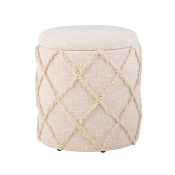 Ivoino Pall 40 cm - gräddvit - Möbler - Fåtölj & stolar - Pall & puff - Fotpallar