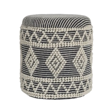 Ivoino Pall 40 cm - Svart/Vit - Möbler - Fåtölj & stolar - Pall & puff - Fotpallar