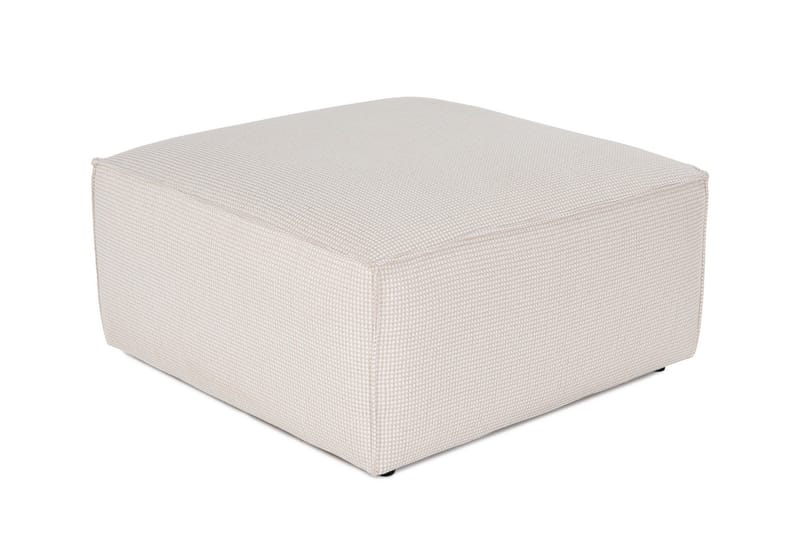 Kaolins Fotpall 85 cm, Vit