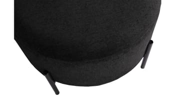 Karan Puff med förvaring 55 cm Rund - Antracit - Möbler - Fåtölj & stolar - Pall & puff - Sittpuff