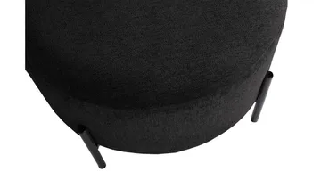 Karan Puff med förvaring 55 cm Rund - Antracit - Möbler - Fåtölj & stolar - Pall & puff - Sittpuff