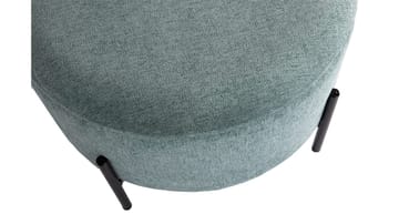 Karan Puff med förvaring 55 cm Rund - Blågrön - Möbler - Fåtölj & stolar - Pall & puff - Sittpuff