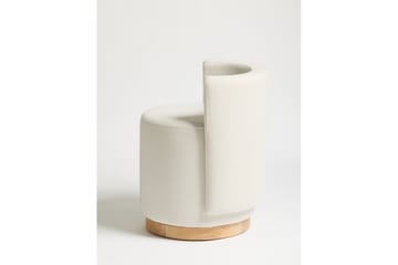 Kelran Fotpall 45 cm - Cream - Möbler - Fåtölj & stolar - Pall & puff - Fotpallar