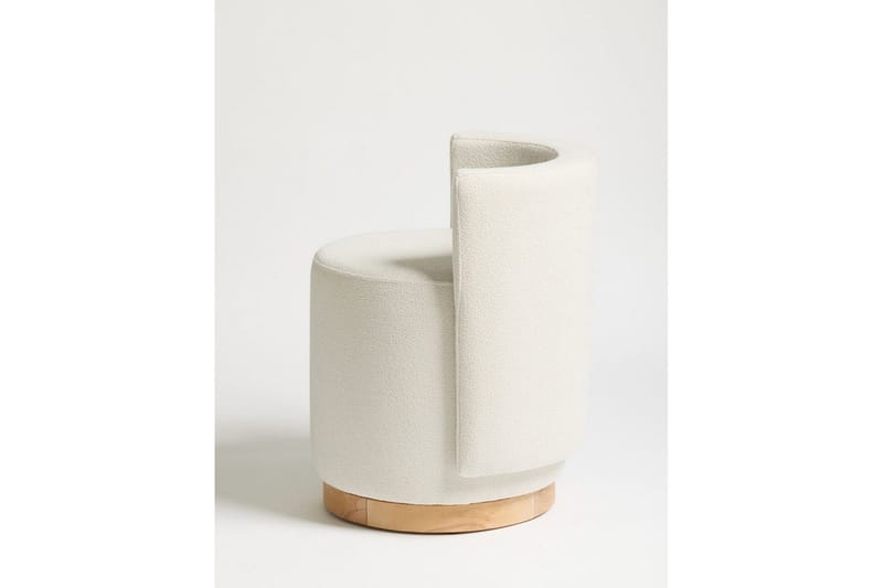 Kelran Fotpall 45 cm - Cream - Möbler - Fåtölj & stolar - Pall & puff - Sittpuff
