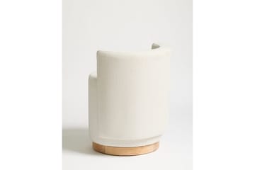 Kelran Fotpall 45 cm - Cream - Möbler - Fåtölj & stolar - Pall & puff - Sittpuff