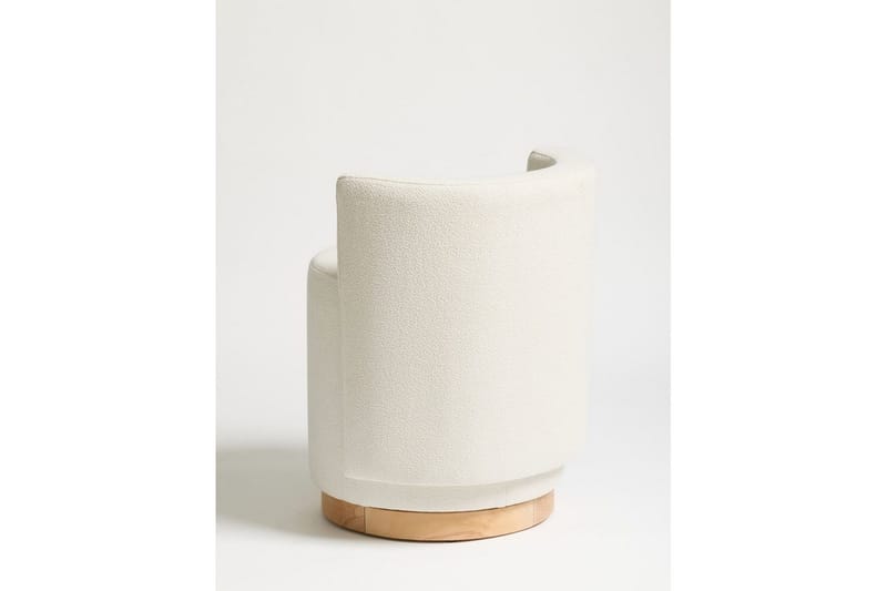 Kelran Fotpall 45 cm - Cream - Möbler - Fåtölj & stolar - Pall & puff - Sittpuff