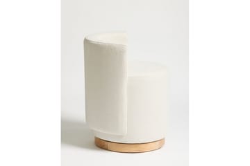 Kelran Fotpall 45 cm - Cream - Möbler - Fåtölj & stolar - Pall & puff - Fotpallar