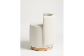 Kelran Fotpall 45 cm - Cream - Möbler - Fåtölj & stolar - Pall & puff - Fotpallar