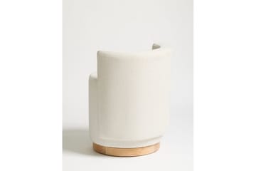 Kelran Fotpall 45 cm - Cream - Möbler - Fåtölj & stolar - Pall & puff - Fotpallar