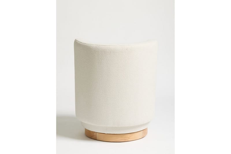 Kelran Fotpall 45 cm - Cream - Möbler - Fåtölj & stolar - Pall & puff - Fotpallar