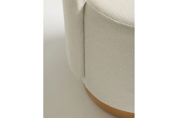 Kelran Fotpall 45 cm - Cream - Möbler - Fåtölj & stolar - Pall & puff - Fotpallar