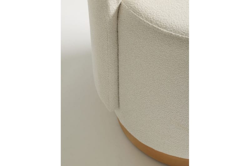 Kelran Fotpall 45 cm - Cream - Möbler - Fåtölj & stolar - Pall & puff - Fotpallar