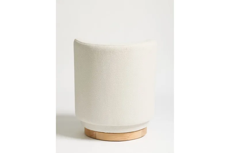 Kelran Fotpall 45 cm - Cream - Möbler - Fåtölj & stolar - Pall & puff - Sittpuff