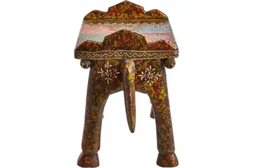 Lasarte Pall 58 cm - Brun - Möbler - Fåtölj & stolar - Pall & puff