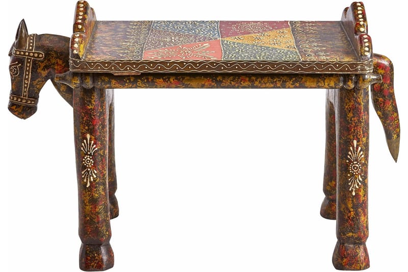 Lasarte Pall 58 cm - Brun - Möbler - Fåtölj & stolar - Pall & puff