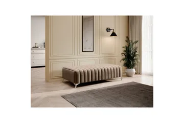 Laurece Fotpall 132 cm - Beige - Möbler - Fåtölj & stolar - Pall & puff - Fotpallar