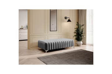 Laurece Fotpall 132 cm - Grå - Möbler - Fåtölj & stolar - Pall & puff - Fotpallar