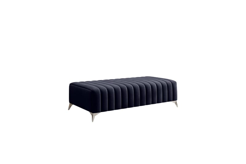 Laurece Fotpall 132 cm, Svart