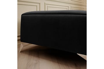 Laurece Fotpall 132 cm - Svart - Möbler - Fåtölj & stolar - Pall & puff - Fotpallar