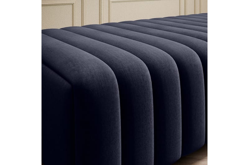 Laurece Fotpall 132 cm - Svart - Möbler - Fåtölj & stolar - Pall & puff - Fotpallar