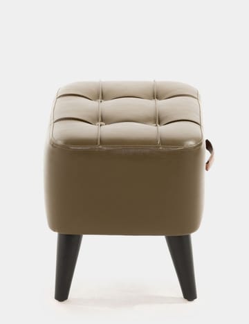 Lenira Sittpuff 43 cm - Khaki - Möbler - Fåtölj & stolar - Pall & puff - Sittpuff