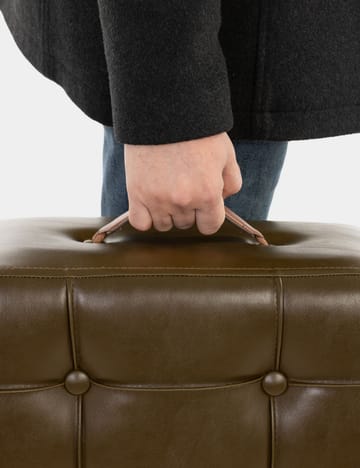 Lenira Sittpuff 43 cm - Khaki - Möbler - Fåtölj & stolar - Pall & puff - Sittpuff