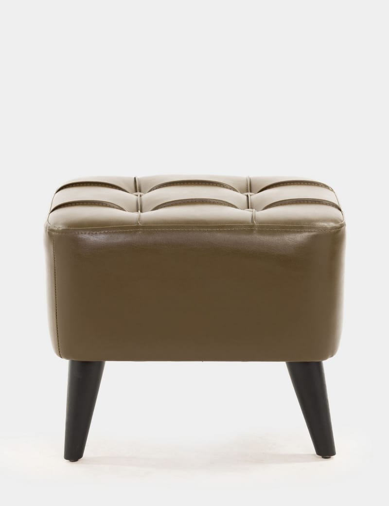 Lenira Sittpuff 43 cm - Khaki - Möbler - Fåtölj & stolar - Pall & puff - Sittpuff