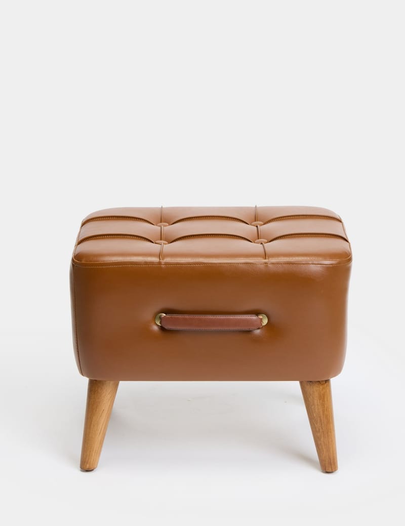 Lenira Sittpuff 43 cm - Möbler - Fåtölj & stolar - Pall & puff - Sittpuff