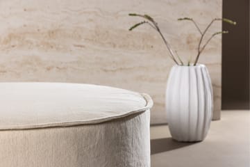 Lindö Sittpuff  101 cm Rund - Beige - Möbler - Fåtölj & stolar - Pall & puff - Sittpuff