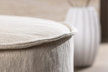 Lindö Sittpuff  101 cm Rund - Beige - Möbler - Fåtölj & stolar - Pall & puff - Sittpuff