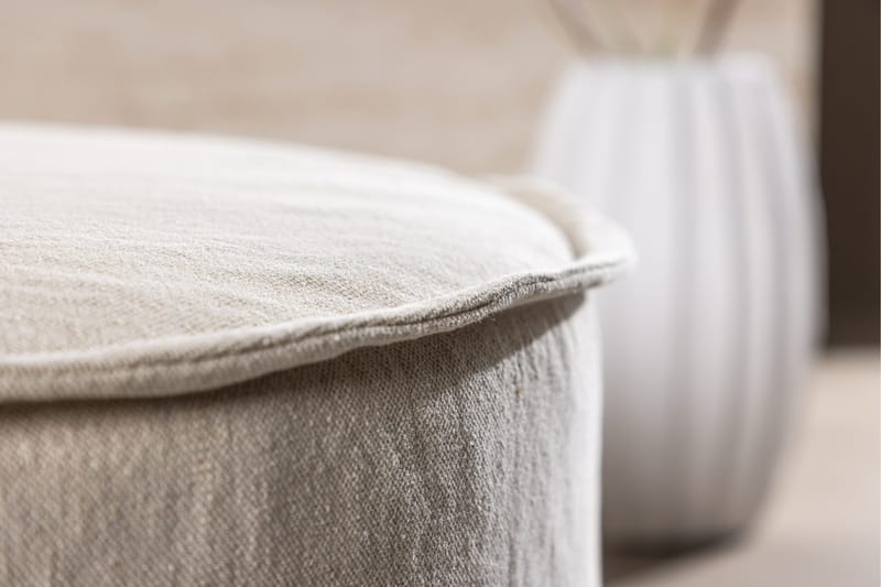 Lindö Sittpuff  101 cm Rund - Beige - Möbler - Fåtölj & stolar - Pall & puff - Sittpuff
