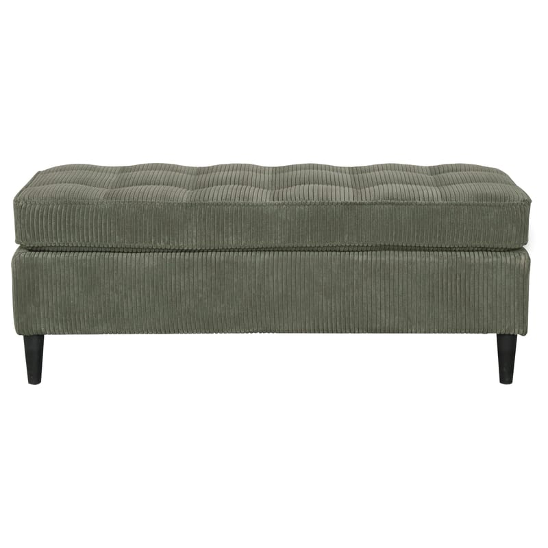Lindhus Fotpall 120 cm i manchester - grön - Möbler - Fåtölj & stolar - Pall & puff - Sittpuff