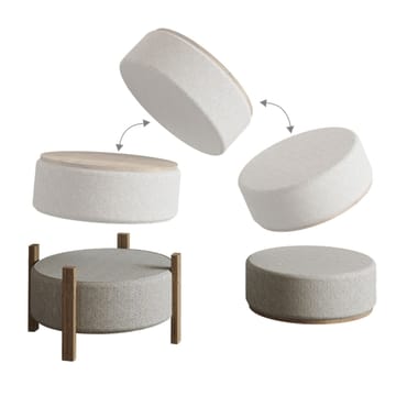 Lovin Sittpuff 47 cm - Möbler - Fåtölj & stolar - Pall & puff - Sittpuff