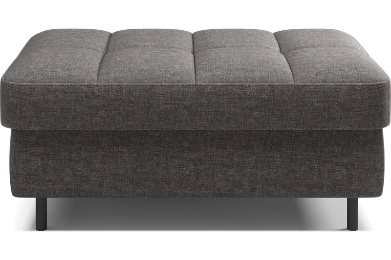 Manoti Fotpall 104 cm, Mörkgrå