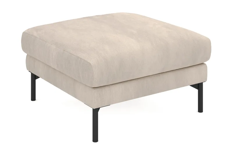 Menard Manchester Fotpall 87 cm Bred - Greige - Möbler - Fåtölj & stolar - Pall & puff - Fotpallar