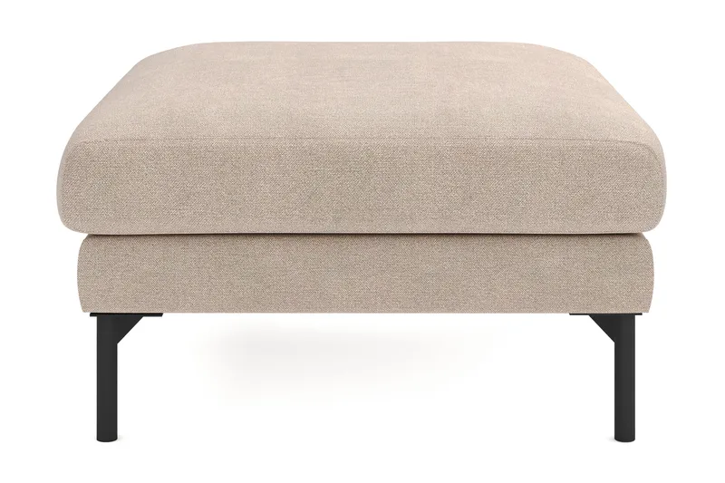 Menard Tyg Fotpall 87 cm Bred - Beige - Möbler - Fåtölj & stolar - Pall & puff - Fotpallar
