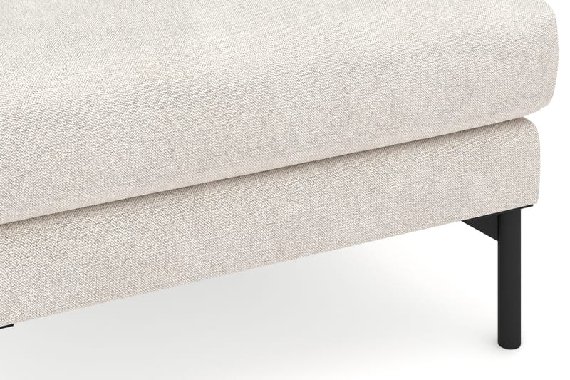 Menard Tyg Fotpall 87 cm Bred - Beige - Möbler - Fåtölj & stolar - Pall & puff - Fotpallar