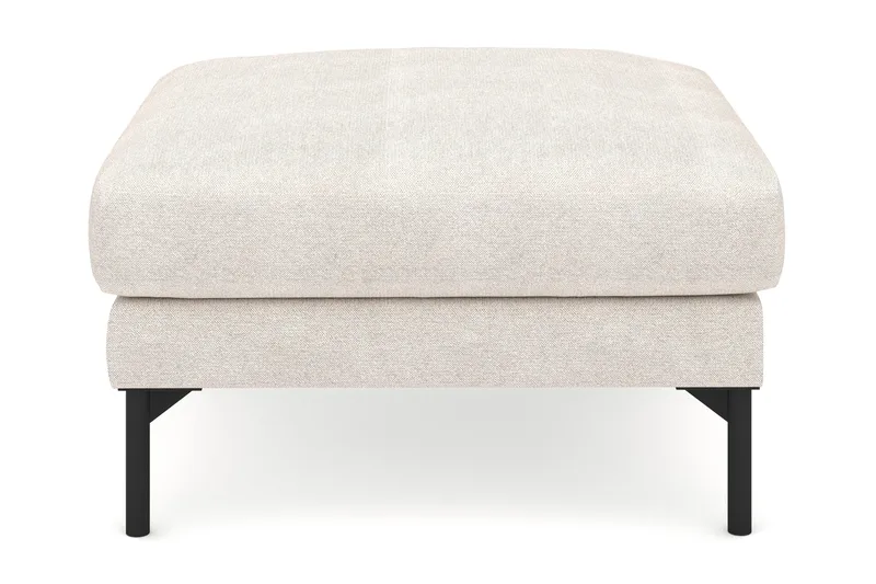 Menard Tyg Fotpall 87 cm Bred, Beige