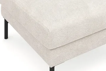 Menard Tyg Fotpall 87 cm Bred - Beige - Möbler - Fåtölj & stolar - Pall & puff - Fotpallar