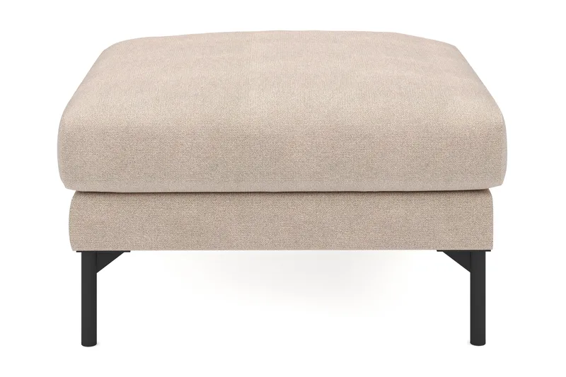 Menard Tyg Fotpall 87 cm Bred - Beige - Möbler - Fåtölj & stolar - Pall & puff - Fotpallar