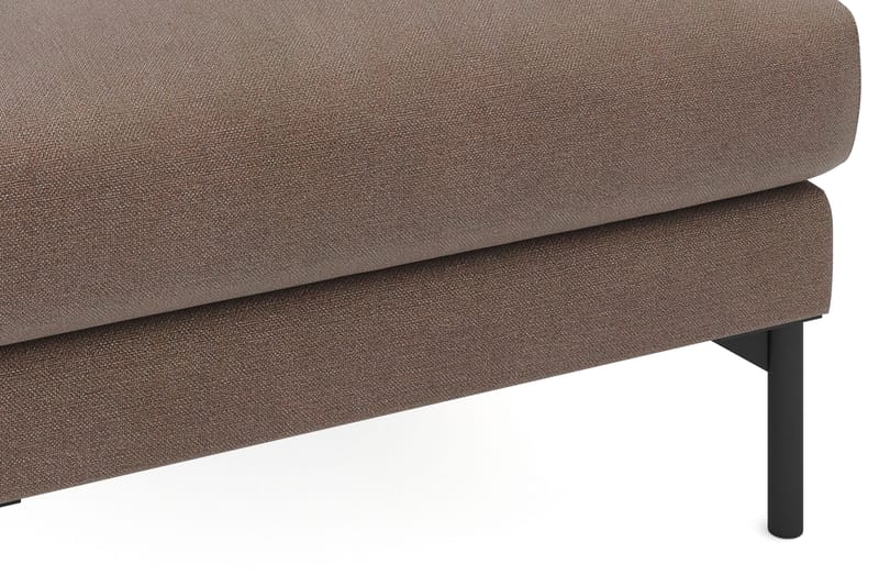 Menard Tyg Fotpall 87 cm Bred - Brun - Möbler - Fåtölj & stolar - Pall & puff - Fotpallar