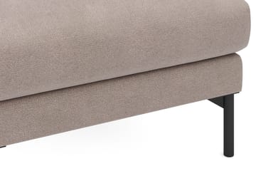 Menard Tyg Fotpall 87 cm Bred - Brun - Möbler - Fåt ölj & stolar - Pall & puff - Fotpallar