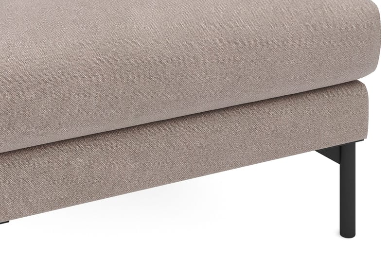 Menard Tyg Fotpall 87 cm Bred - Brun - Möbler - Fåtölj & stolar - Pall & puff - Fotpallar