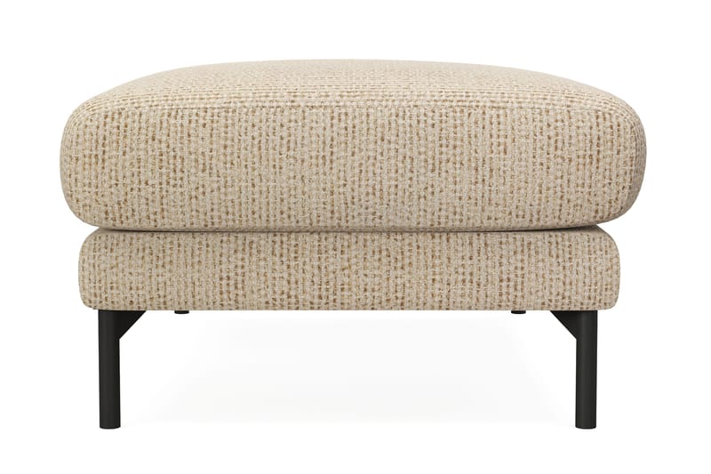 Menard Premium Fotpall i Chenille - Beige - Möbler - Fåtölj & stolar - Pall & puff - Fotpallar