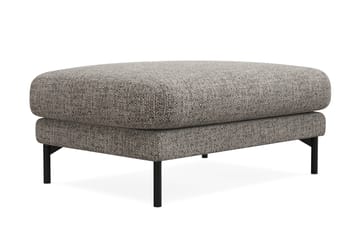Menard Premium Fotpall i Chenille - Grå - Möbler - Fåtölj & stolar - Pall & puff - Fotpallar