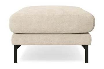 Menard Premium Fotpall i Chenille - Trenza 06, Beige Chenille - Möbler - Fåtölj & stolar - Pall & puff - Fotpallar