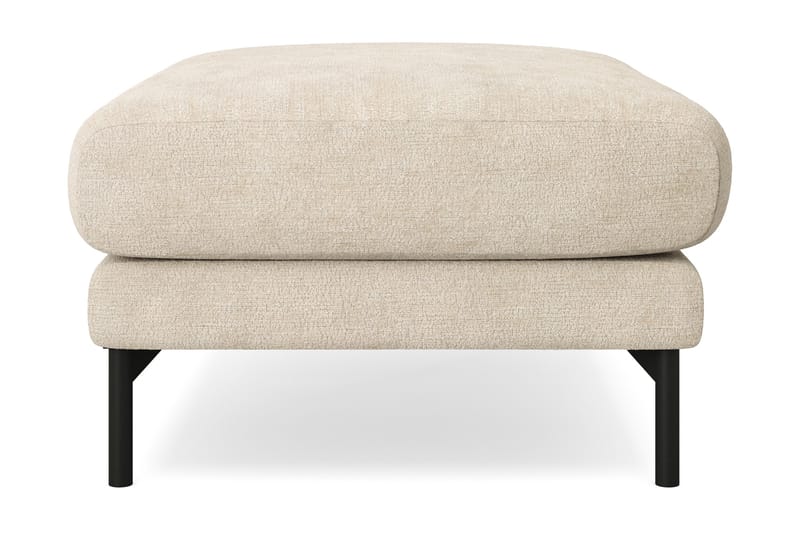 Menard Premium Fotpall i Chenille - Trenza 06, Beige Chenille - Möbler - Fåtölj & stolar - Pall & puff - Fotpallar