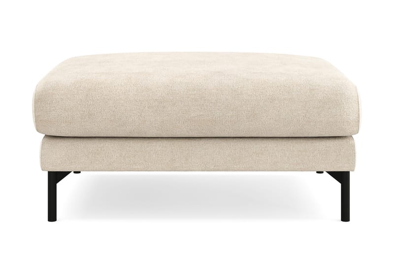 Menard Premium Fotpall i Chenille - Trenza 06, Beige Chenille - Möbler - Fåtölj & stolar - Pall & puff - Fotpallar