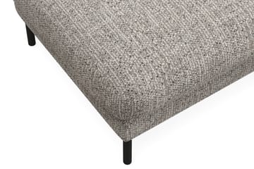 Menard Premium Fotpall i Chenille - Grå - Möbler - Fåtölj & stolar - Pall & puff - Fotpallar